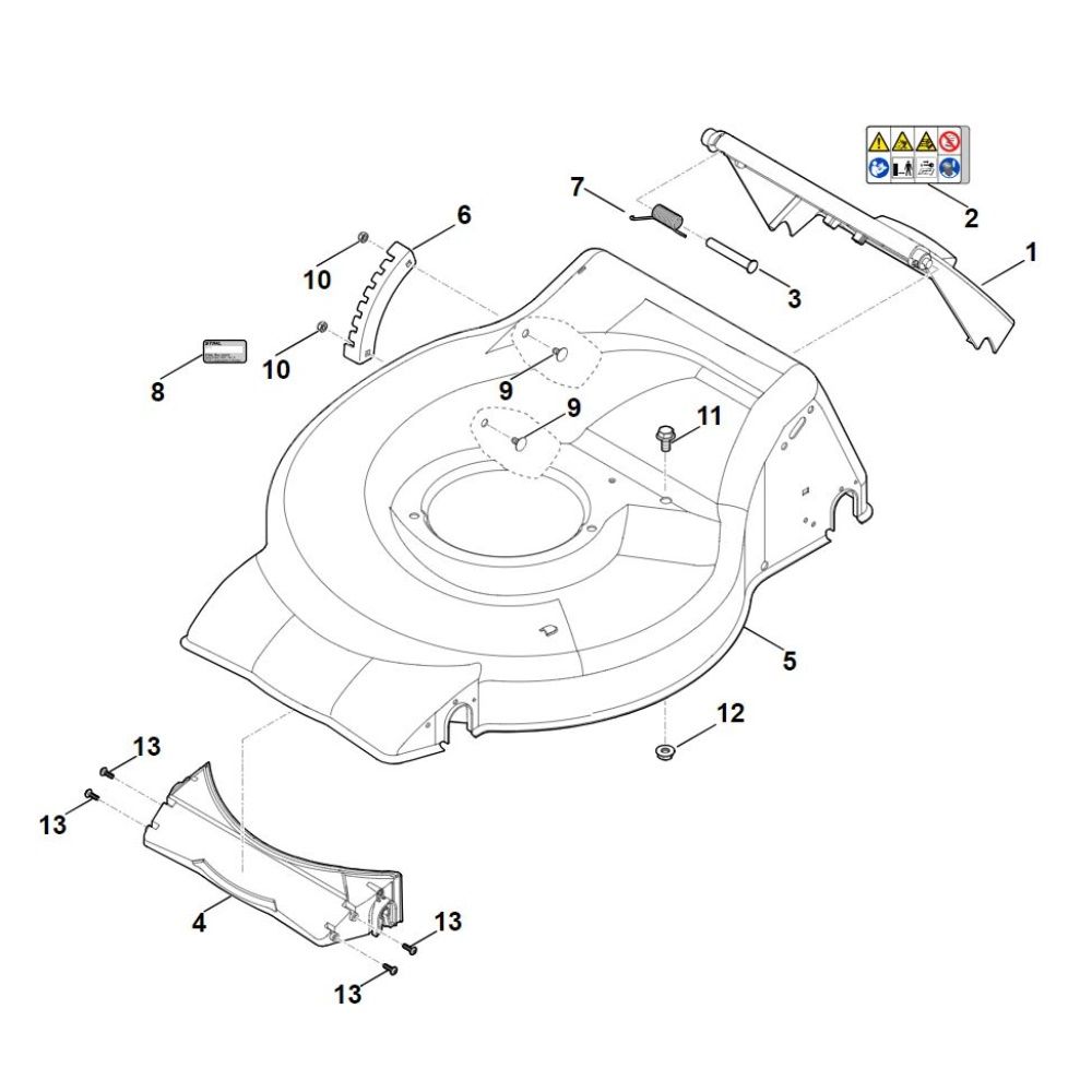 Sơ đồ Vỏ Stihl RMA 248.0