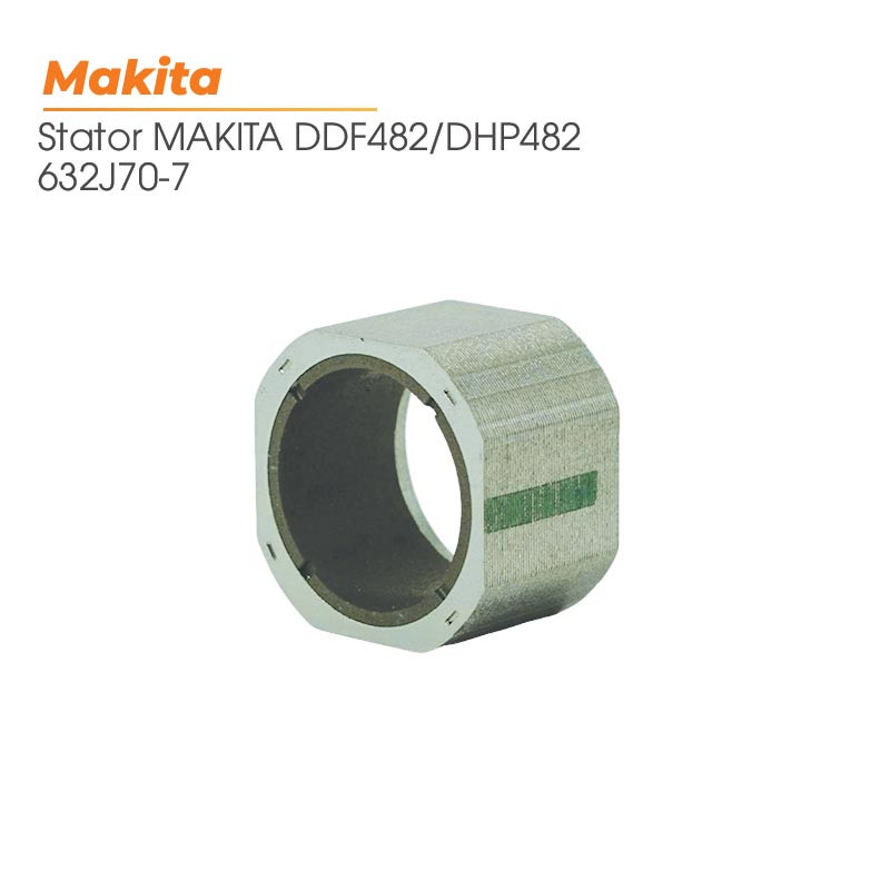 Stator MAKITA - DDF482 - DHP482 - 632J70-7 2 stator may khoan van vit makita ddf482dhp482 632j70 7 2