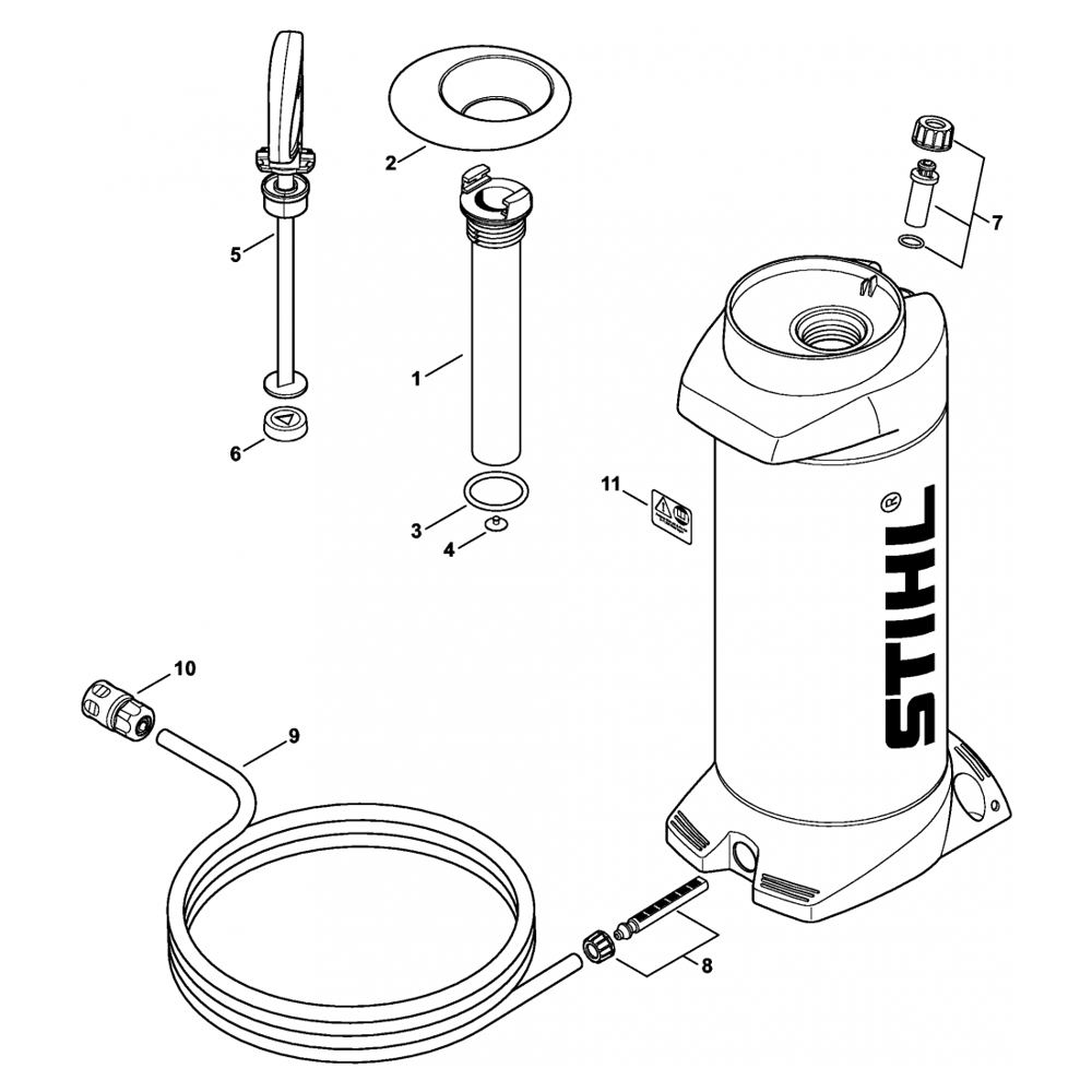 ts480 500i pressurized water tank