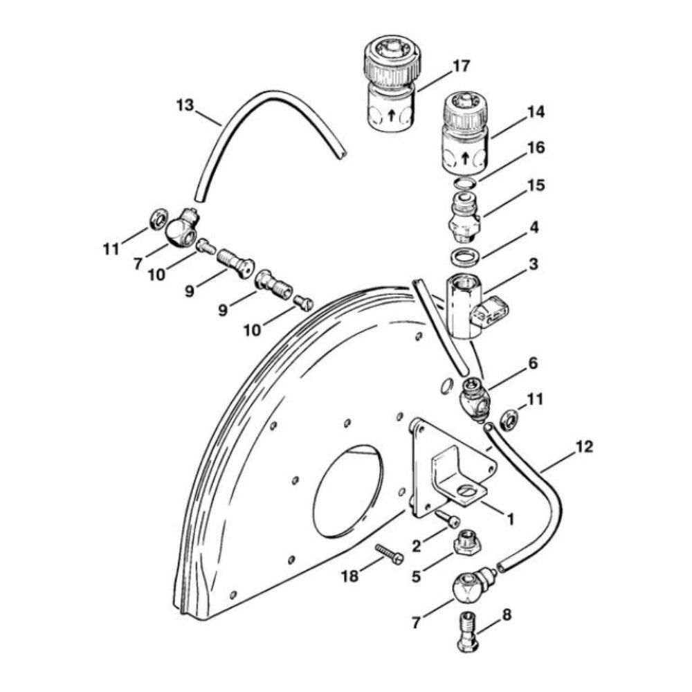ts760 water attachment 381995 assy