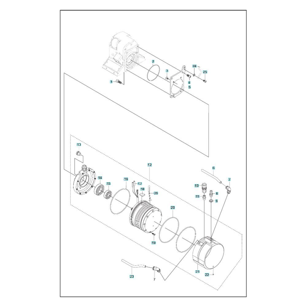 Sơ đồ Lắp ráp động cơ cho WS 482 HF 3 ws482hf 12