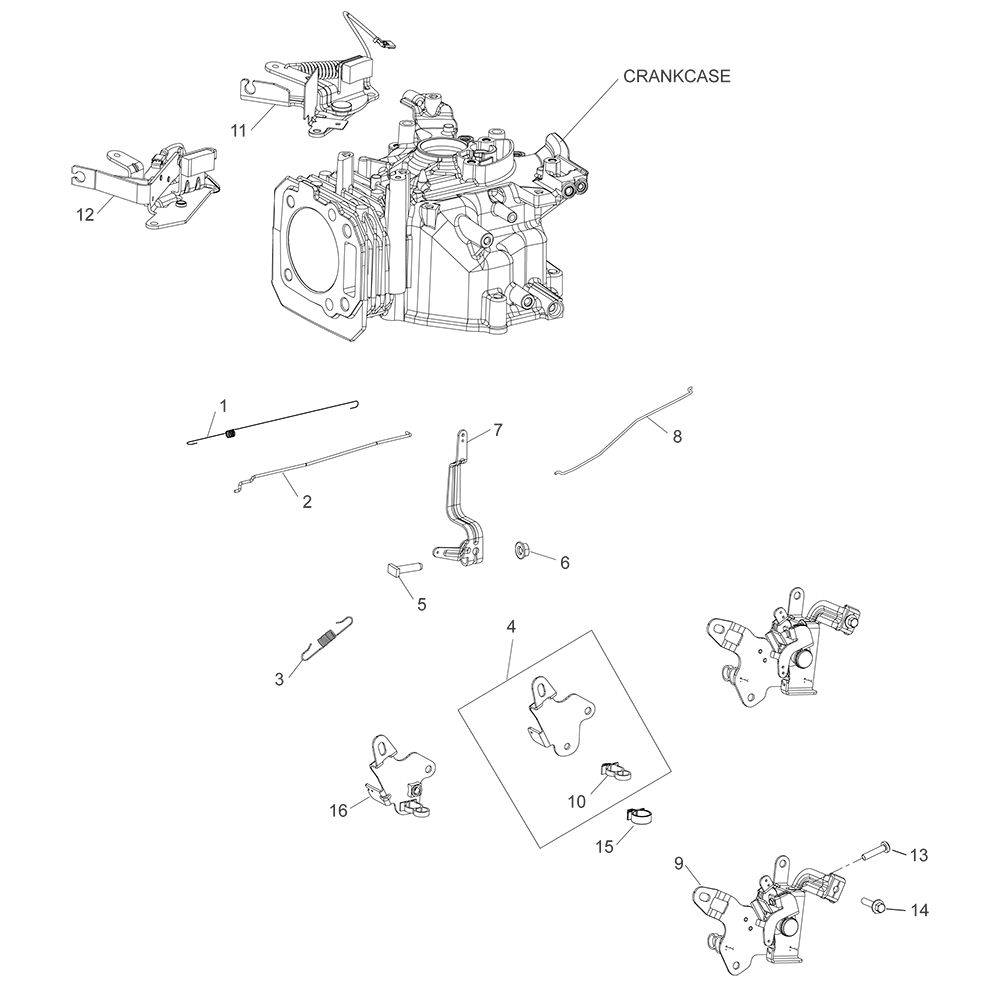Sơ đồ Điều khiển động cơ cho Kohler XT650 2 xt650 9