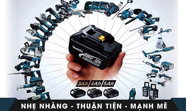 Hình 1: Dụng cụ điện chạy pin 2025 đang trở thành “chuẩn mới” ở nhiều hạng mục thi công và lắp đặt di động.