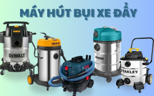 Máy hút bụi công nghiệp: Hướng dẫn chọn đúng loại xách tay, xe đẩy hay hệ thống cố định cho nhà xưởng 3 Máy hút bui công nghiệp xe đẩy