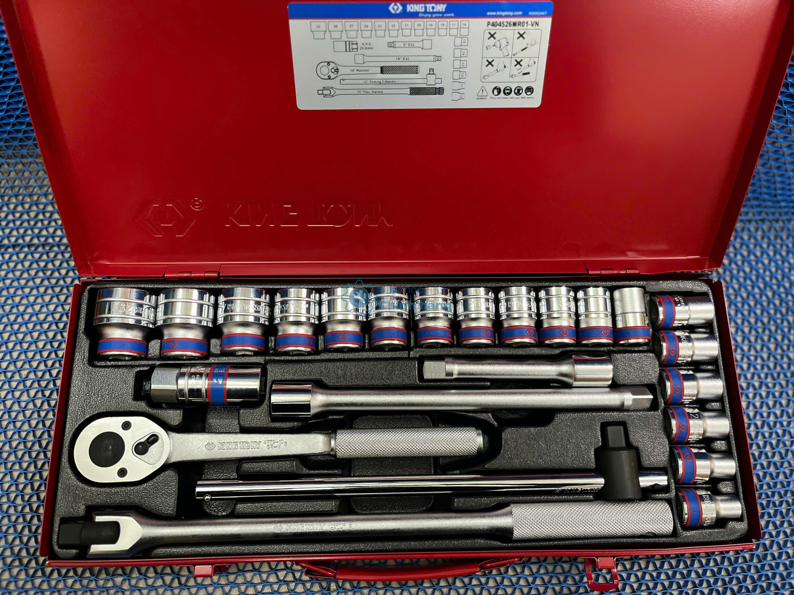 Bộ 24 Chi Tiết Kingtony P404526MR01 2 Bộ 24 Chi Tiết Kingtony P404526MR01 - Ảnh 2