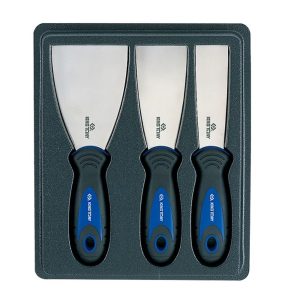 Bộ dao sủi sơn Kingtony 9CJ013 – 3 cỡ lưỡi 32/50/75mm, cạo sơn nhanh gọn