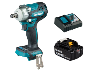 Combo máy siết bu lông dùng pin Makita DTW300Z pin BL1830B sạc DC18RC