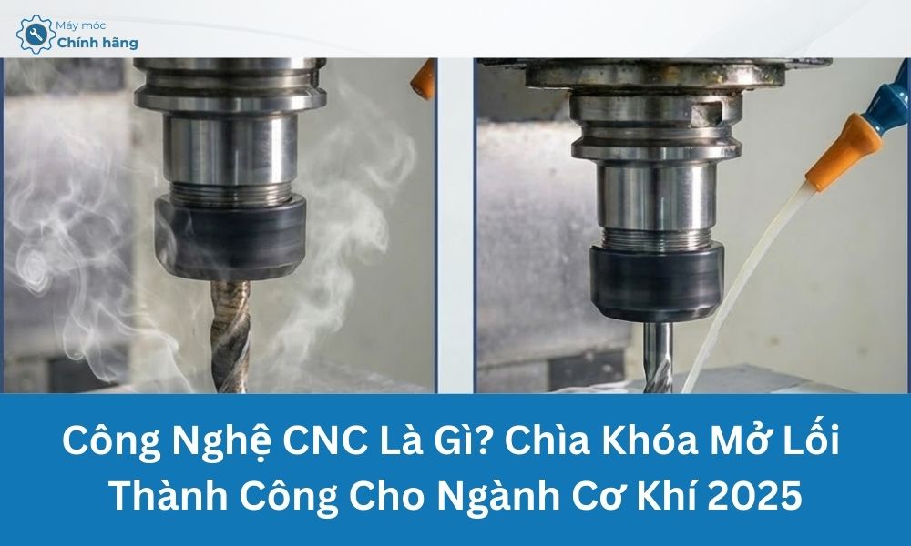 Công Nghệ CNC Là Gì? Chìa Khóa Mở Lối Thành Công Cho Ngành Cơ Khí 2025