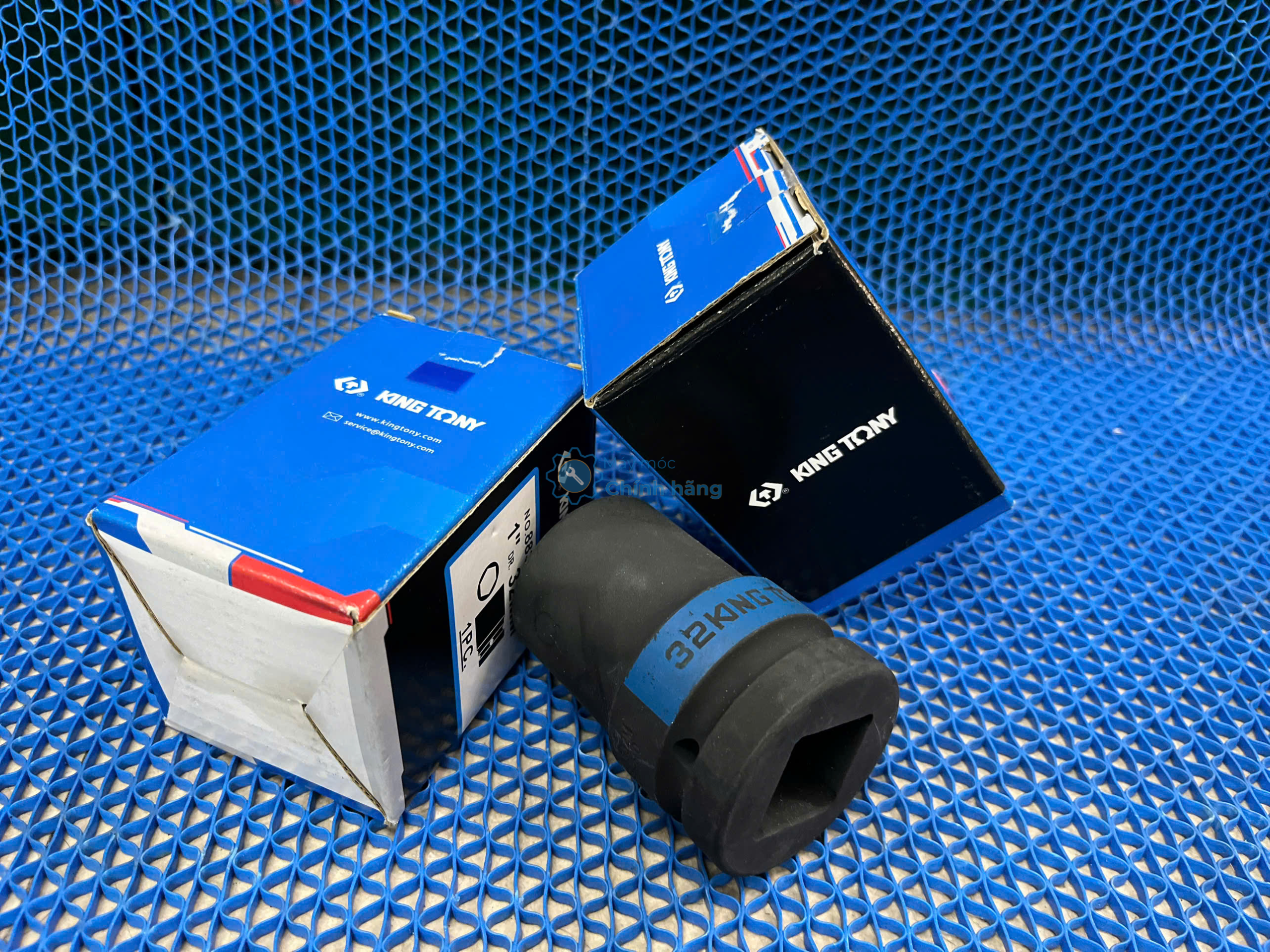 Đầu Tuýp Khẩu Đen Dài Lục Giác Kingtony 883532M1 3 Đầu Tuýp Khẩu Đen