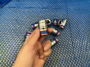 Đầu tuýp trắng ngắn 1/2 inch bông 18mm Kingtony 433018MR