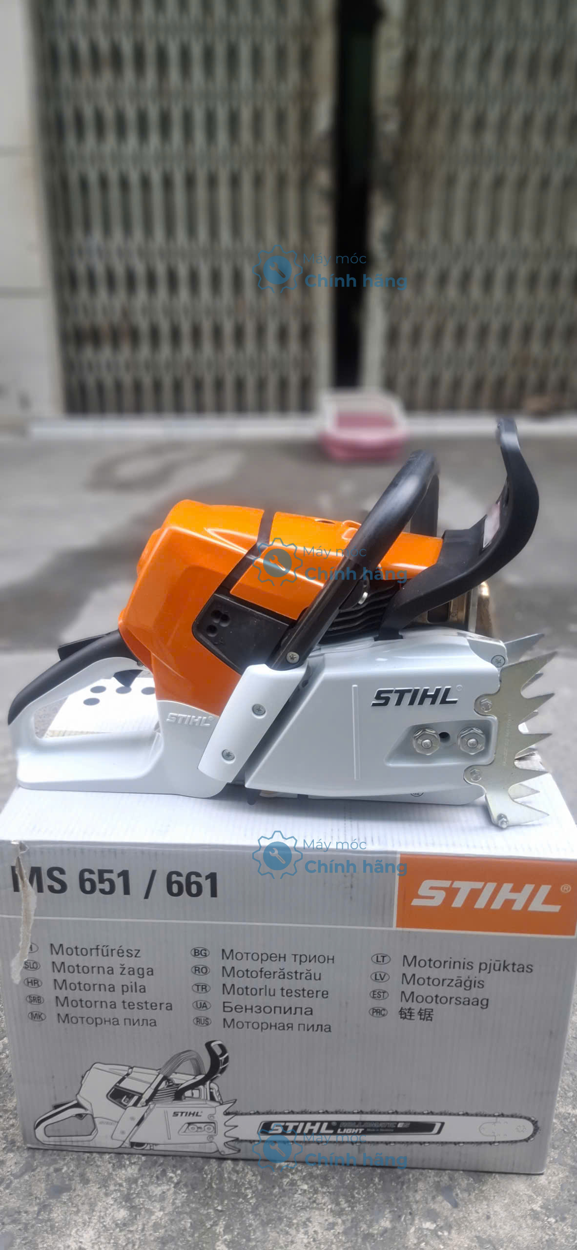 Máy cưa xích 30" Stihl MS-661 12 Hình ảnh thực tế máy cưa Stihl MS-661