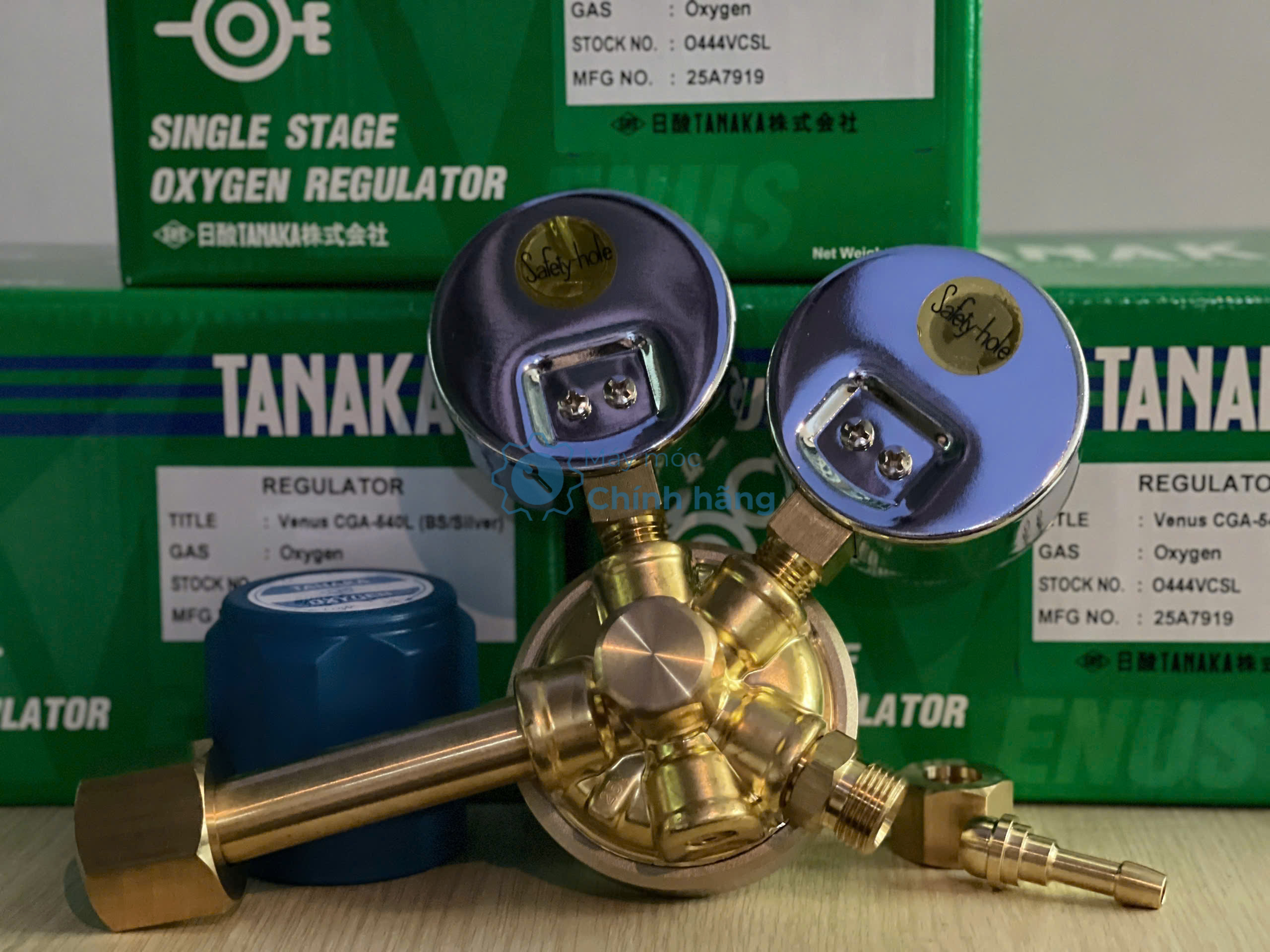 Đồng Hồ Oxy Tanaka Venus Oxy CGA-540L 9 Chi tiết cấu tạo Tanaka Venus CGA-540L