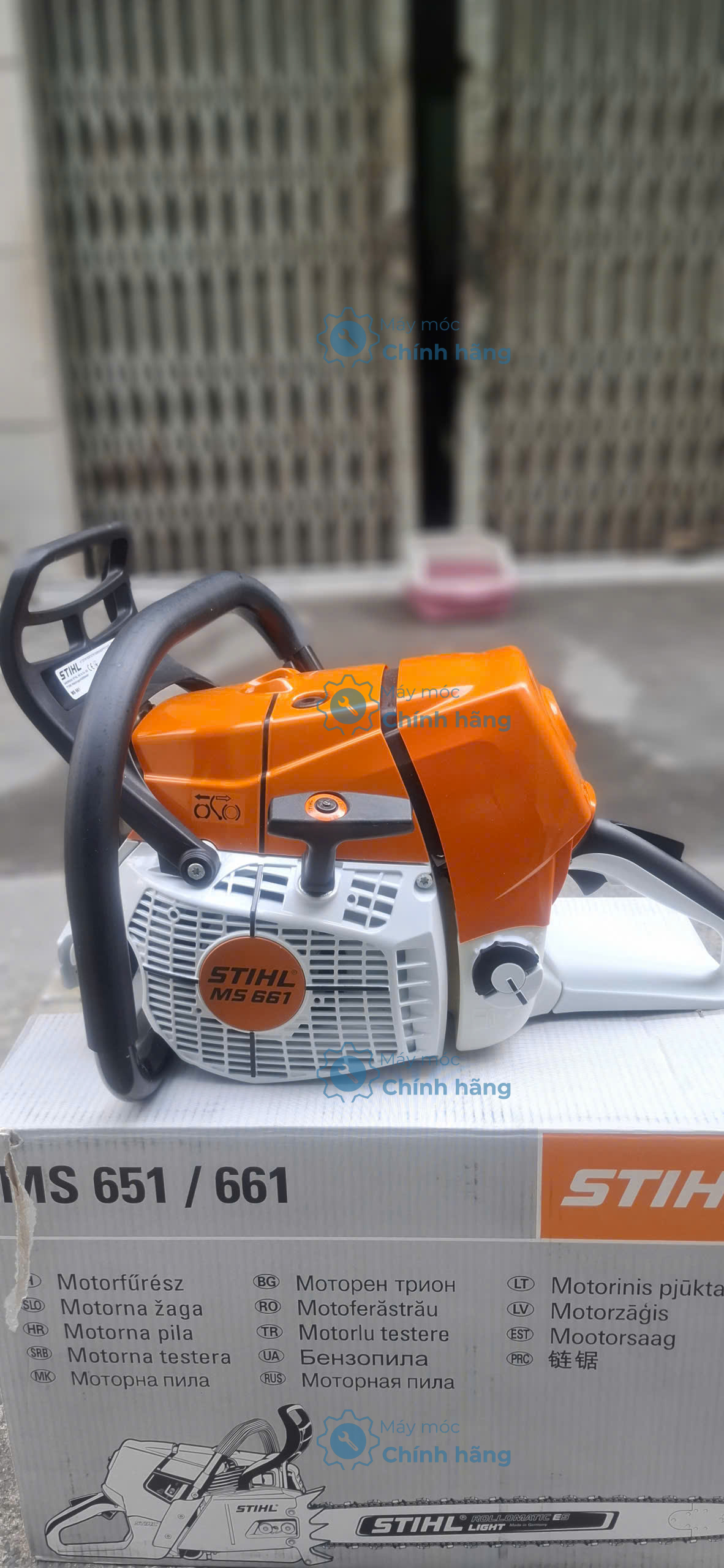 Máy cưa xích 30" Stihl MS-661 10 Máy cưa xích Stihl MS-661 lam dài 30 inch