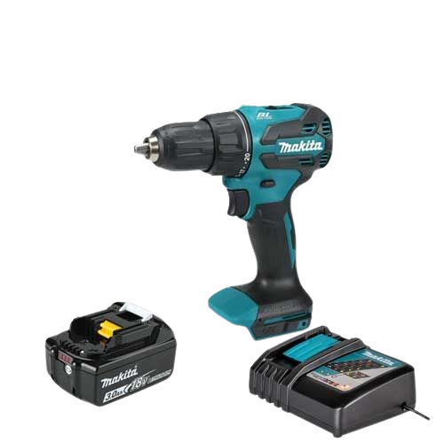 Bộ Máy Khoan Búa Makita DHP490RTE 18V (2 Pin 3.0Ah) Chính Hãng