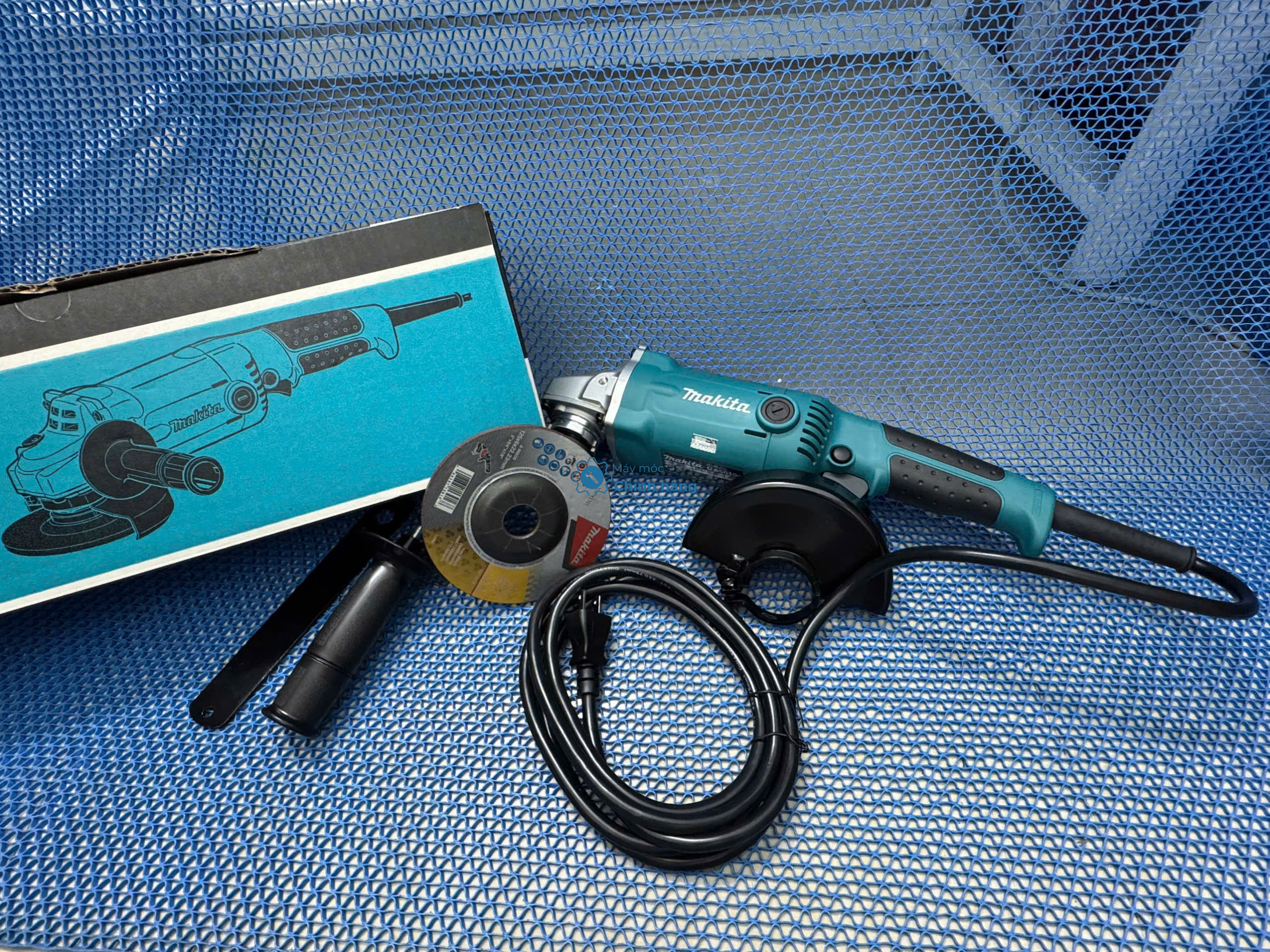 125mm Máy mài góc Makita GA5010 13 Hình ảnh đóng gói thực tế Makita GA5010
