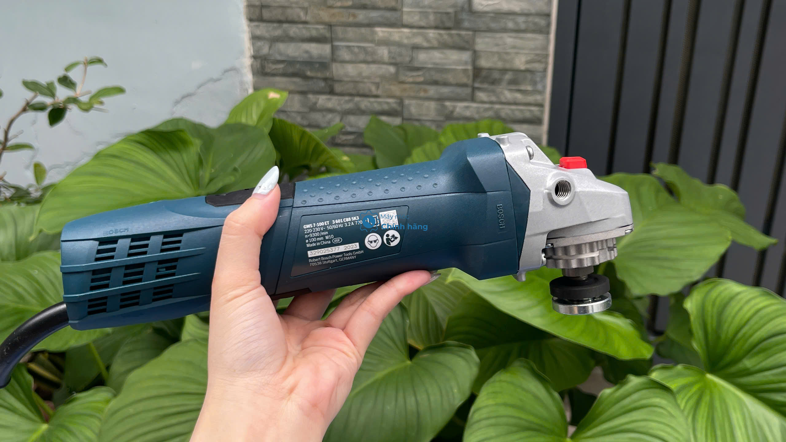 Máy Mài Góc Bosch GWS 7-100ET Chính Hãng – Có Điều Tốc 6 Cấp 9 Máy cắt gạch đá Bosch GWS 7-100ET