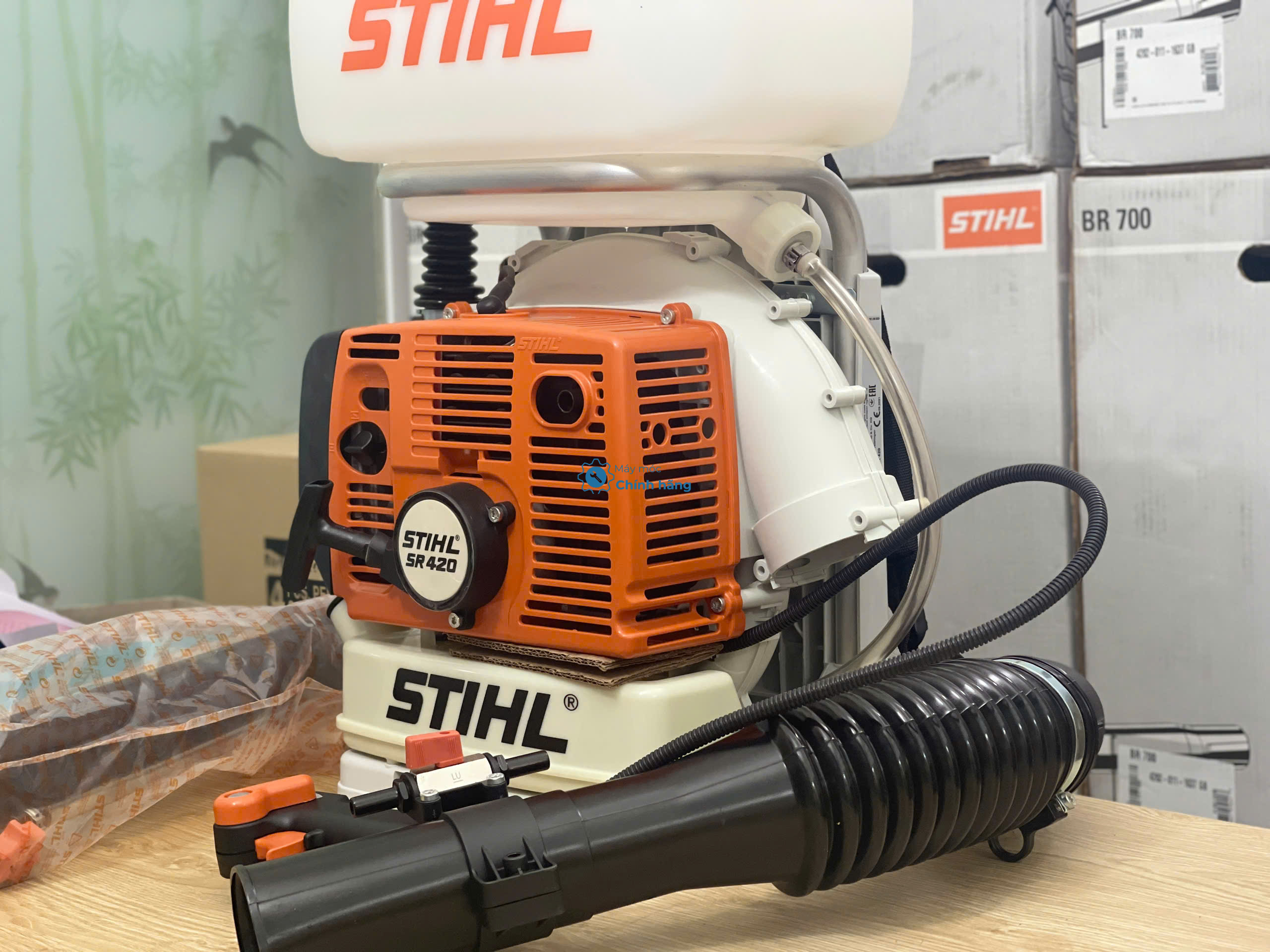 Máy phun xịt STIHL SR-420 25 Máy phun thuốc STIHL SR 420 động cơ 2 thì