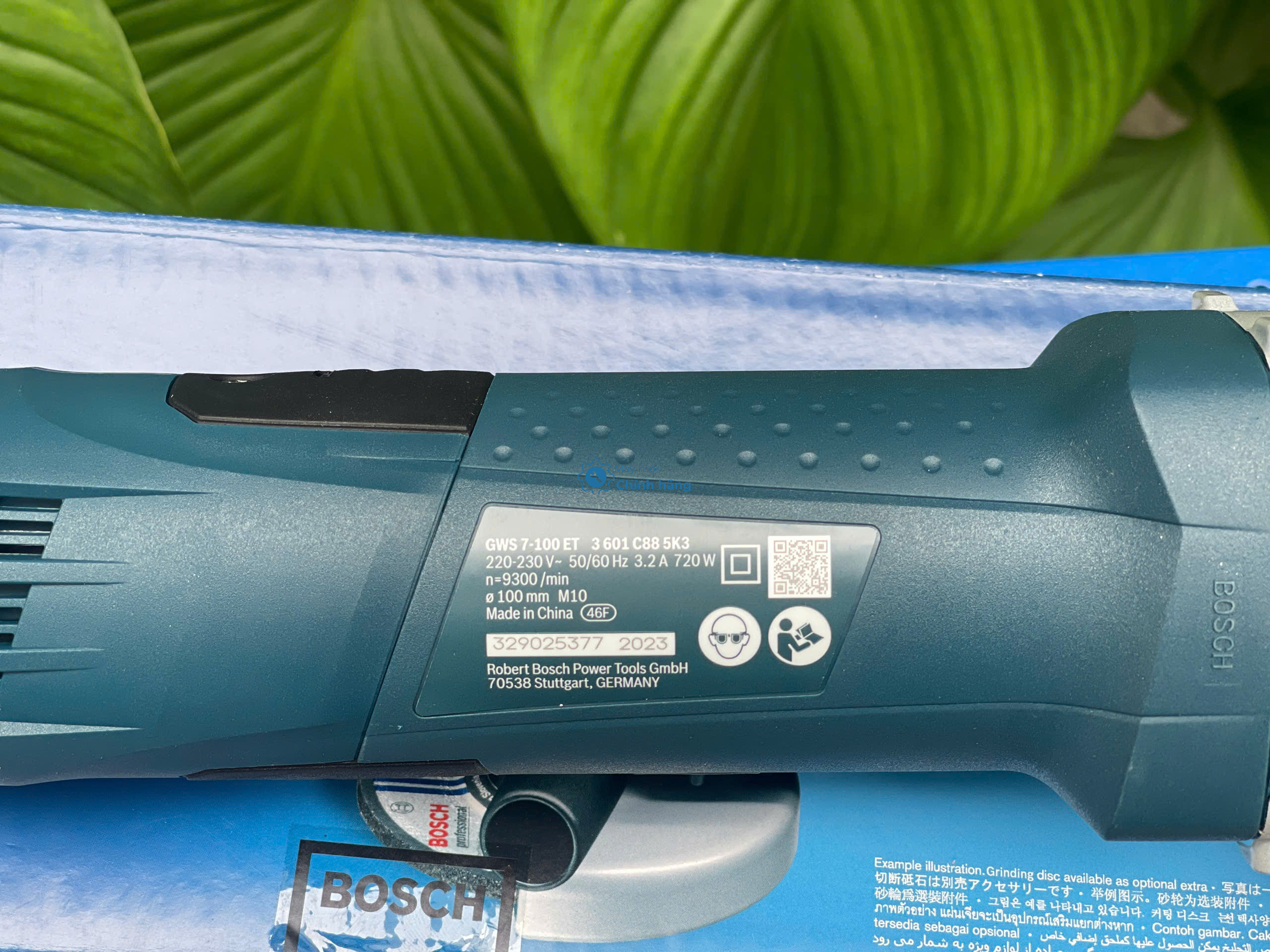 Máy Mài Góc Bosch GWS 7-100ET Chính Hãng – Có Điều Tốc 6 Cấp 8 Thông số máy cắt gạch đá Bosch GWS 7-100ET