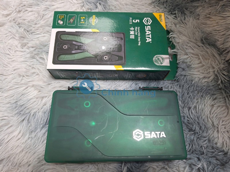 Bộ Kìm Mở Phe 5 Chi Tiết SATA 09251 Chính Hãng 2 Bộ kìm mở phe 5 chi tiết SATA 09251 chính hãng