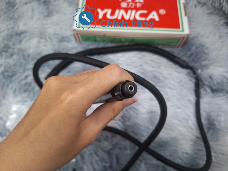 Đầu kẹp mũi mài máy mài hơi Yunica YG-3BSN 2.4mm 3mm 3.2mm