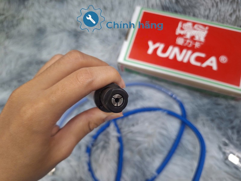 Đầu kẹp mũi mài 3mm và 6mm của máy mài hơi Yunica YG-6