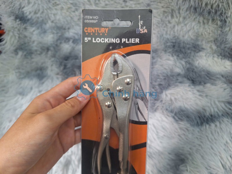Kìm Bấm Chết Xi Trắng Century 5 Inch 050889P Chính Hãng, Nhỏ Gọn, Kẹp Chắc 4 Kìm bấm chết 125mm Century 050889P nhỏ gọn dễ sử dụng