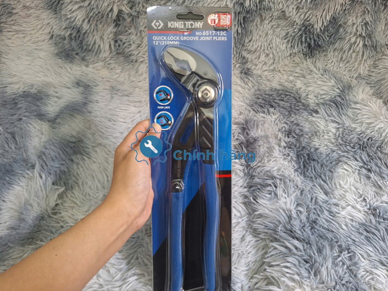 Kìm mỏ quạ Kingtony 6517-12C hàm mở khoảng 70mm