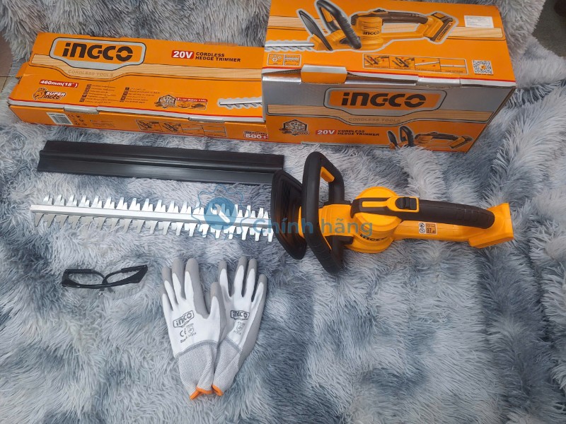 Máy Cắt Tỉa Hàng Rào Dùng Pin Ingco CHTLI20461 20V