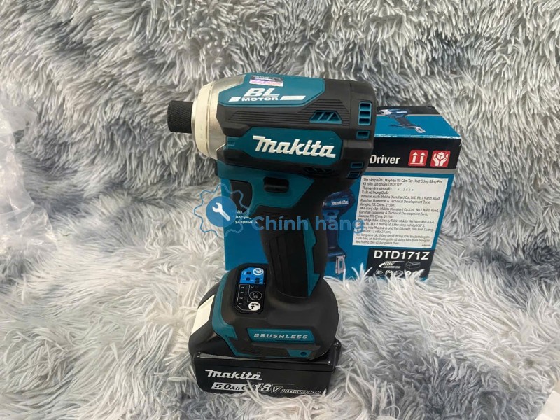 Máy Vặn Vít Makita DTD171 Chính Hãng 18V – Không Chổi Than, Lực Siết Mạnh 14 máy vặn vít Makita DTD171 18V chính hãng
