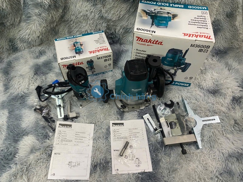 So Sánh Makita M3600B Và Makita M3700B: Chọn Máy Phay Gỗ Hay Máy Đánh Cạnh? 2 So sánh trọn bộ Makita M3600B và Makita M3700B