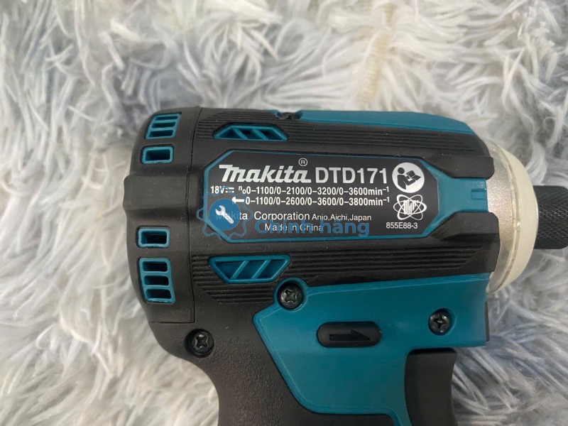 Máy Vặn Vít Makita DTD171 Chính Hãng 18V – Không Chổi Than, Lực Siết Mạnh 22 tem thông số kỹ thuật Makita DTD171 18V