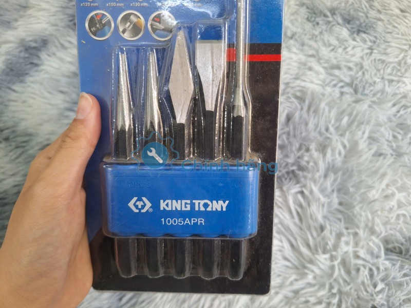 Trọn bộ đục 5 cây Kingtony 1005APR chính hãng