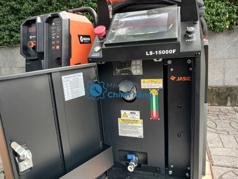 may han laser fiber jasic ls 15000 dot pha nang suat cho xuong co khi 408